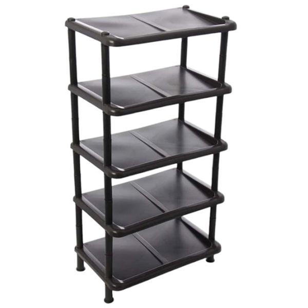 Etajeră pentru încălțăminte Strend Pro 2531004 (Black)  86 x 48 x 30.5 /Black /Black photo 2
