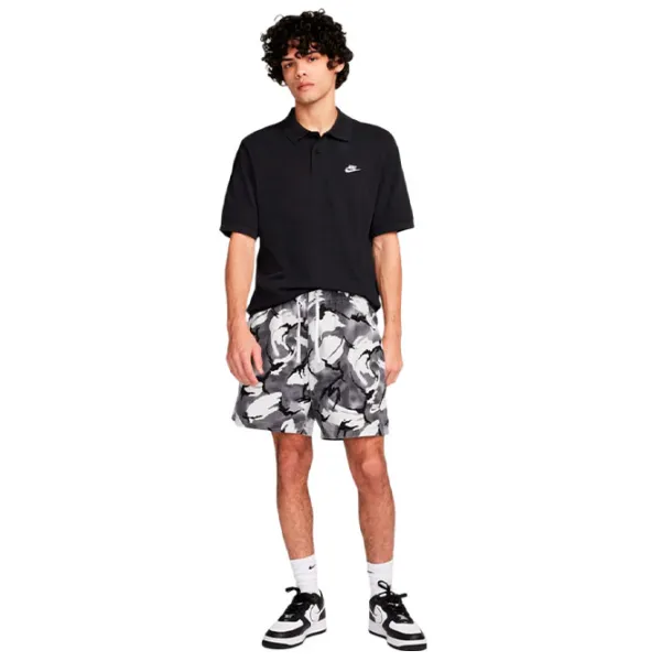 Tricou polo pentru bărbați Nike M Nk Club Ss Polo Pique Black photo 4