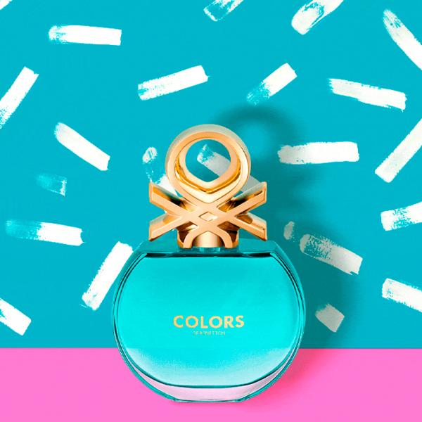 Parfum pentru femei Benetton COLORS BLUE FOR HER Apă de toaletă / Lemnos photo 2