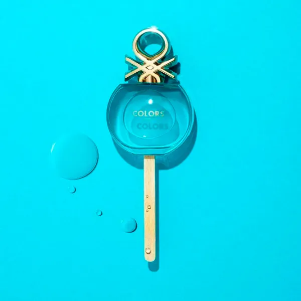 Parfum pentru femei Benetton COLORS BLUE FOR HER Apă de toaletă / Lemnos photo 3