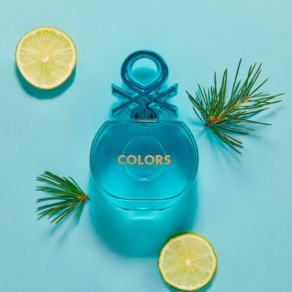 Parfum pentru femei Benetton COLORS BLUE FOR HER Apă de toaletă / Lemnos photo 5