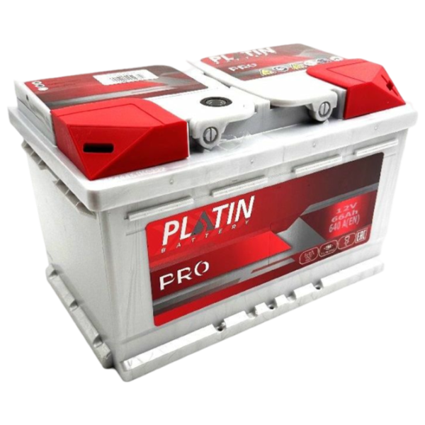 Авто аккумулятор PLATIN LB3 PRO 640A / 66 Ач  photo 1