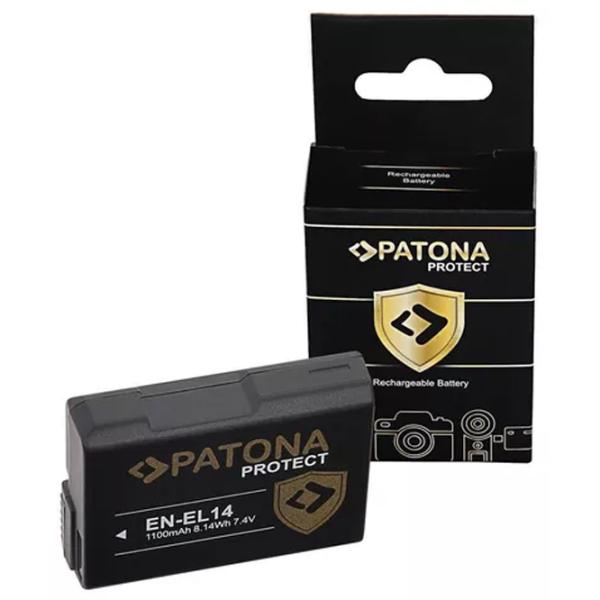 Аккумулятор для фотоаппарата Patona EN-EL14 Li-Ion/ 1100 мАч photo 1