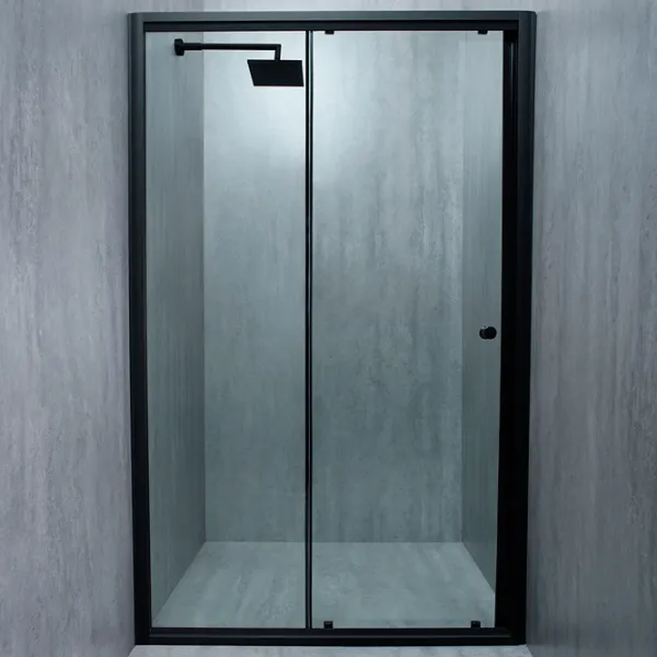 Душевые перегородки Manopera EG210/BL Черный / раздвижные photo 1