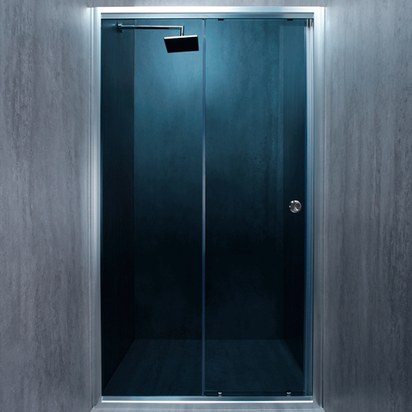 Душевые перегородки Manopera EG211/G Grey / раздвижные photo 1