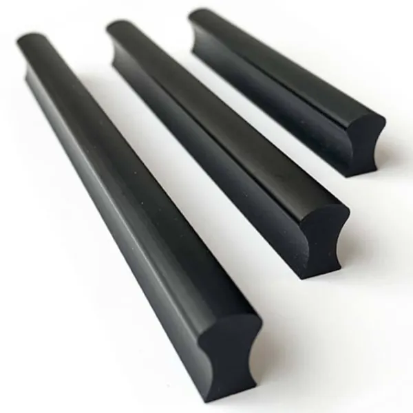 Mânere pentru mobilă Rejs AR31 Aluminiu / Black photo 2 Mânere pentru mobilă Rejs AR31 Aluminiu / Black photo 2