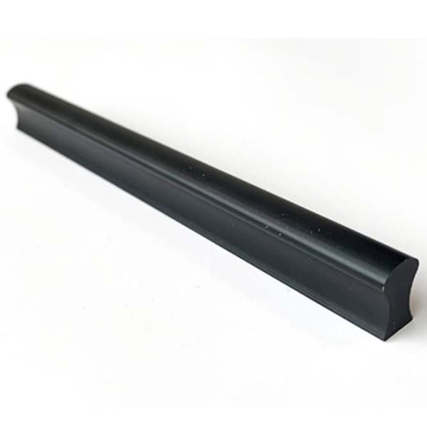 Mânere pentru mobilă Rejs AR31 Aluminiu / Black photo 1 Mânere pentru mobilă Rejs AR31 Aluminiu / Black photo 1
