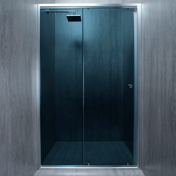 Душевые перегородки Manopera EG213/G Grey / раздвижные photo 1