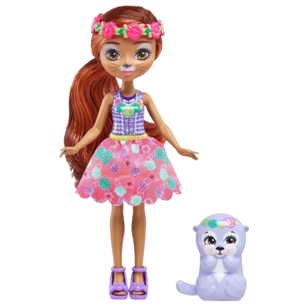 Кукла Enchantimals Oneda Otter & Kelpie HXB98  модель / 4+ photo 1