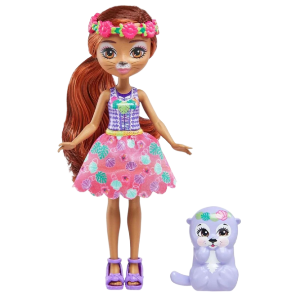 Кукла Enchantimals Oneda Otter & Kelpie HXB98  модель / 4+ photo 1