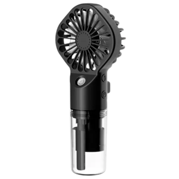 Ventilator HygroWave Hand Held Spray Fan  / Portabil / Black photo 1