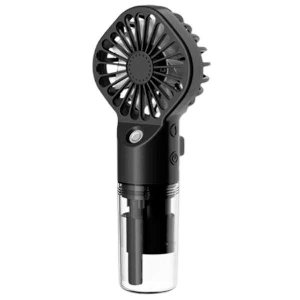 Ventilator HygroWave Hand Held Spray Fan  / Portabil / Black photo 1