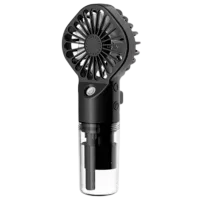 Вентилятор HygroWave Hand Held Spray Fan  / Портативный / Черный