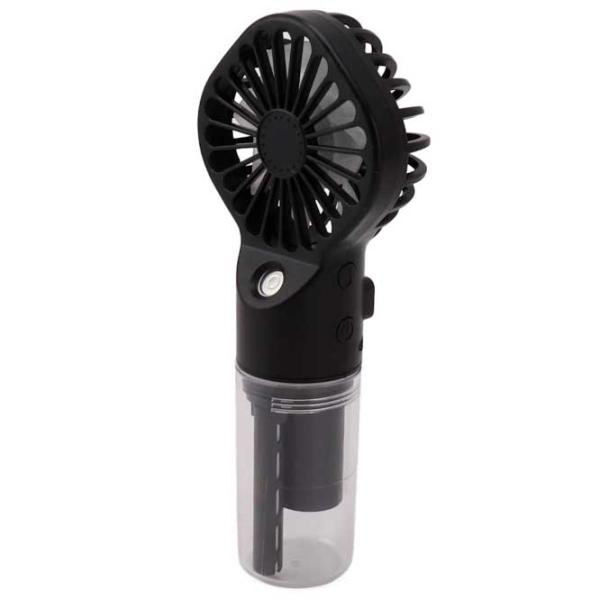 Ventilator HygroWave Hand Held Spray Fan  / Portabil / Black photo 2