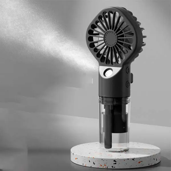 Ventilator HygroWave Hand Held Spray Fan  / Portabil / Black photo 4