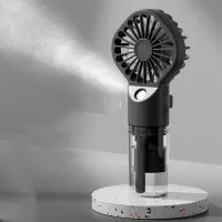 Вентилятор HygroWave Hand Held Spray Fan / Портативный / Черный photo 4