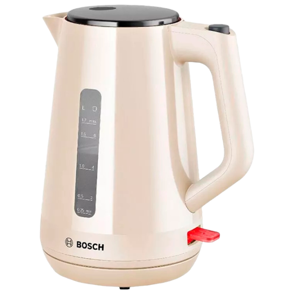 Ceainic electric Bosch TWK1M127 1.7l / Ascuns spirală / Beige photo 1
