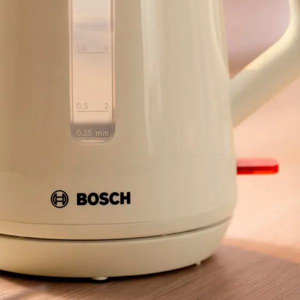 Ceainic electric Bosch TWK1M127 1.7l / Ascuns spirală / Beige photo 6