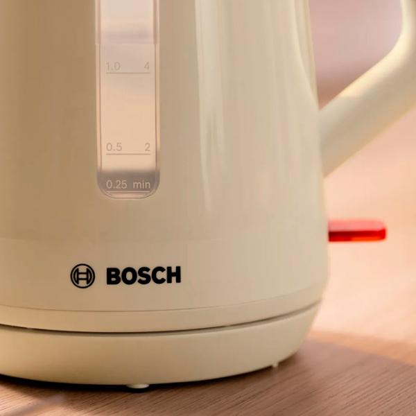 Ceainic electric Bosch TWK1M127 1.7l / Ascuns spirală / Beige photo 6