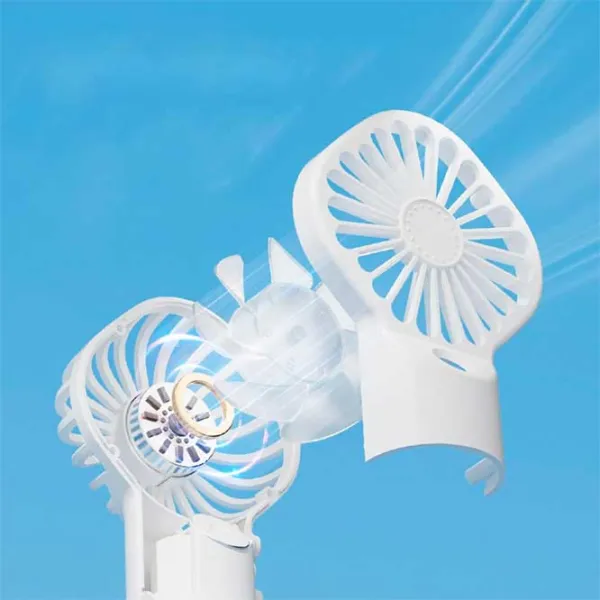 Ventilator HygroWave Hand Held Spray Fan  / Portabil / White photo 5