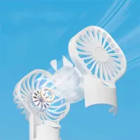 Ventilator HygroWave Hand Held Spray Fan / Portabil / White photo 5