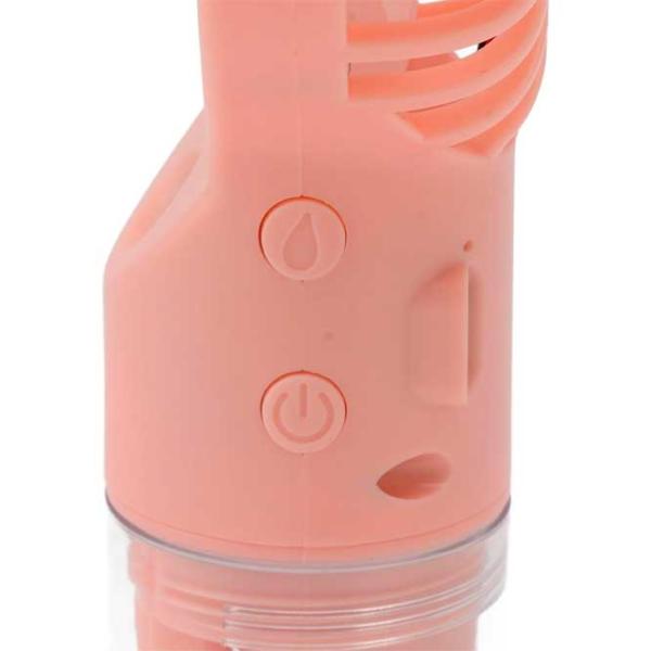 Ventilator HygroWave Hand Held Spray Fan  / Portabil / Pink photo 3