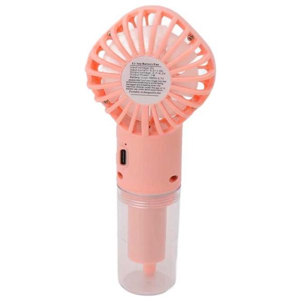 Ventilator HygroWave Hand Held Spray Fan  / Portabil / Pink photo 5
