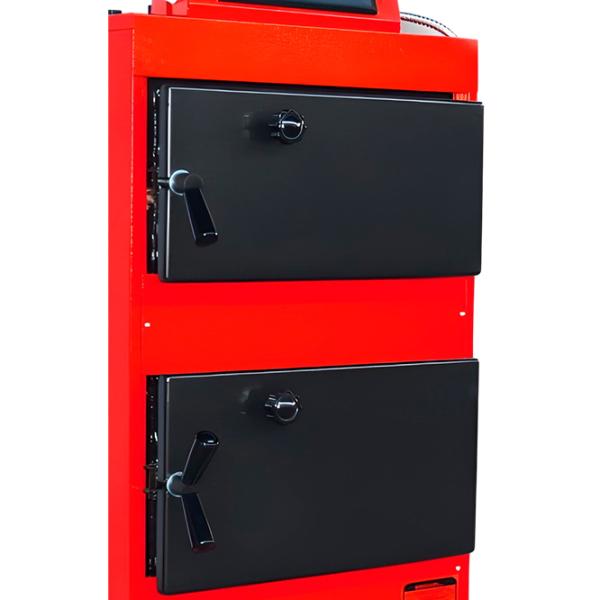 Cazan pe combustibil solid Maktek MKB-18 22 kW / 220 m² photo 2