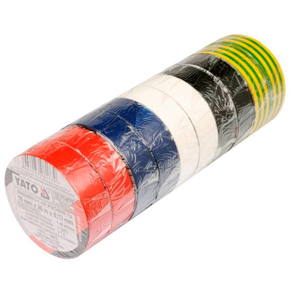 Комплект изоленты Yato YT8173 ПВХ photo 1