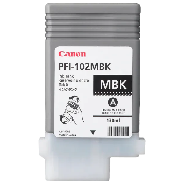 Cartuş Canon PFI-102MBk Matte Black/ Original/  photo 1