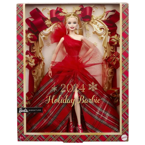 Păpușă Barbie Holiday blonde HRM61  model / 6+ photo 7