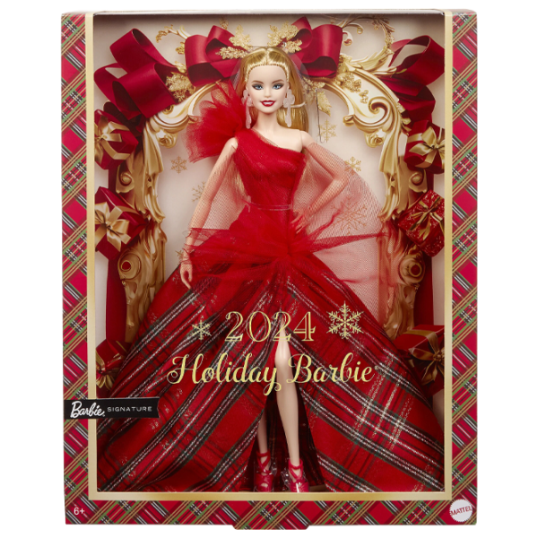 Păpușă Barbie Holiday blonde HRM61  model / 6+ photo 7