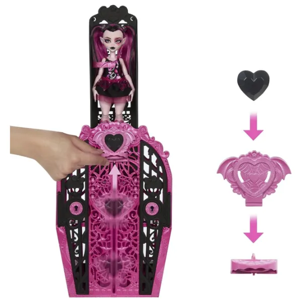 Кукла Mattel Monster High Draculaura HXH84  модель / 4+ photo 4 Кукла Mattel Monster High Draculaura HXH84  модель / 4+ photo 4