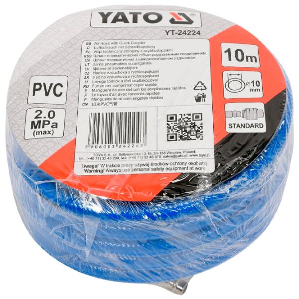 Пневматический шланг Yato YT-24224  photo 2