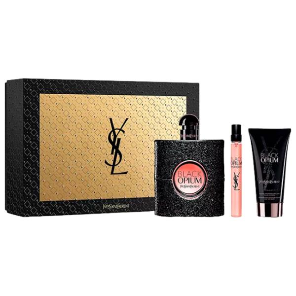 Набор для женщин Yves Saint Laurent Black Opium Set Парфюмерная вода / Цветочный photo 1