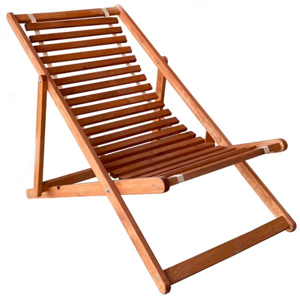 Шезлонг Mobicasa Hodina Дерево / Дерево / Коричневый  photo 2