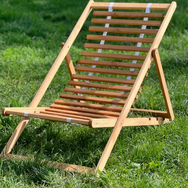 Шезлонг Mobicasa Hodina Дерево / Дерево / Коричневый  photo 3