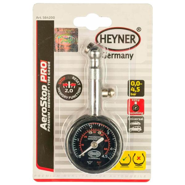 Manometru pentru anvelope Heyner 564200  photo 1