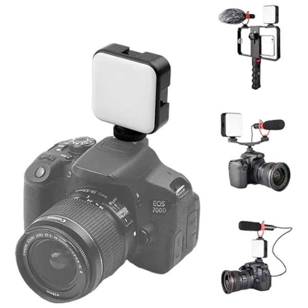 Lumină foto Pocket AY-49S Plastic / Black photo 3 Lumină foto Pocket AY-49S Plastic / Black photo 3