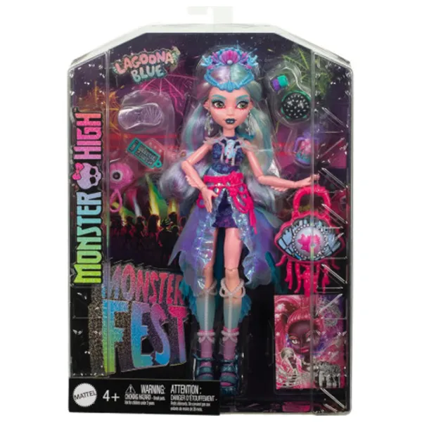 Кукла Mattel Monster High Lagoona Blue HXH82  модель / 3+ photo 5 Кукла Mattel Monster High Lagoona Blue HXH82  модель / 3+ photo 5