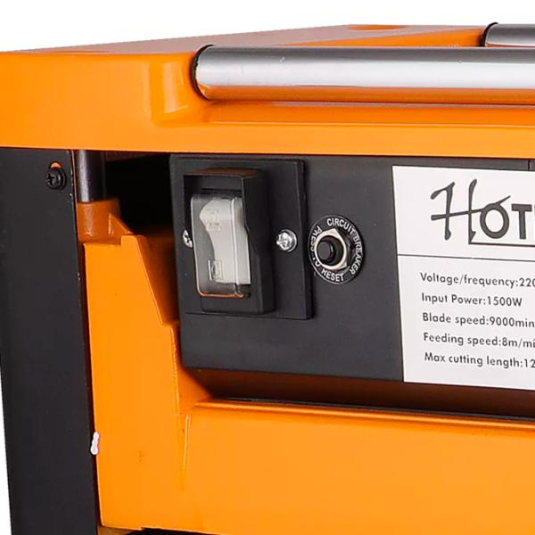Рейсмусовый станок Hoteche 305mm 1500W 9000 об/мин / Оранжевый photo 2