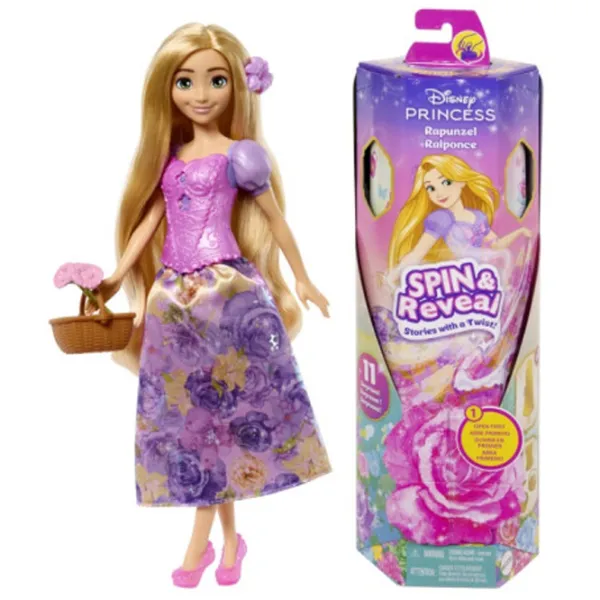 Păpușă Disney Rapunzel HTV86  prințesă / 3+ photo 2