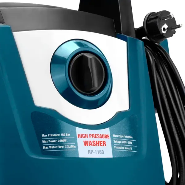 Maşină de curăţat cu presiune Ronix RP-1160 2200 W / Blue photo 6