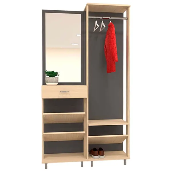 Dulap pentru antreu Arta Mobilei AM60 LPAL / Stejar photo 1