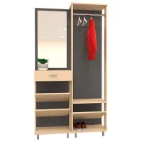 Шкаф для прихожей Arta Mobilei AM60 ЛДСП / Дуб