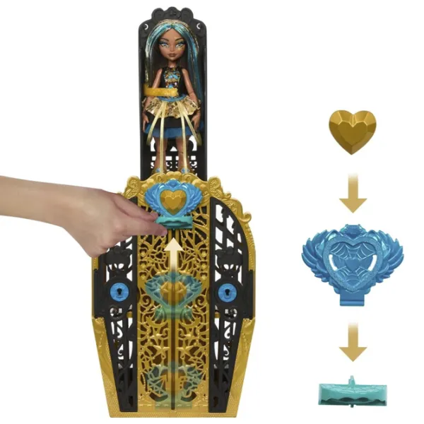 Кукла Mattel Monster High Cleo de Nile HXH86  модель / 4+ photo 4 Кукла Mattel Monster High Cleo de Nile HXH86  модель / 4+ photo 4