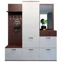 Шкаф для прихожей Arta Mobilei AM42 ЛДСП / White