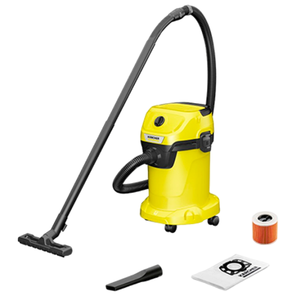 Aspirator industrial KARCHER WD3 V-19/6/20 1.628-123.0  / Yellow photo 1