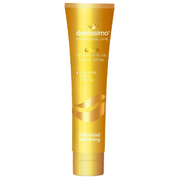 Pastă de dinţi Dentissimo Gold Advanced Whitening 75 g photo 1