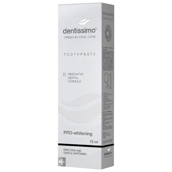 Зубная паста Dentissimo Pro-Whitening 75 г photo 2